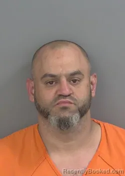 Booking photo from Collier County, Florida