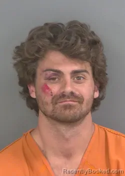 Mugshot of CONNOR P LASPINA booked in Collier County, Florida on March 7, 2026