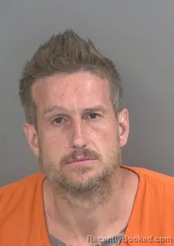 Mugshot of RYAN THOMAS DIETER booked in Collier County, Florida on March 7, 2026