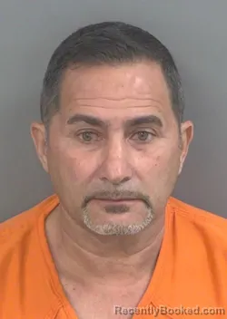 Mugshot of VICTOR HUGO MORALESLIRANZA booked in Collier County, Florida on March 8, 2026