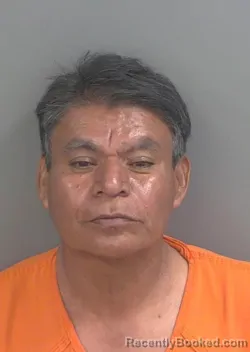 Mugshot of ESTEBAN REYESAGUILAR booked in Collier County, Florida on March 8, 2026