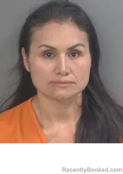 Mugshot of ADRIANA DEHNZ booked in Collier County, Florida on March 8, 2026