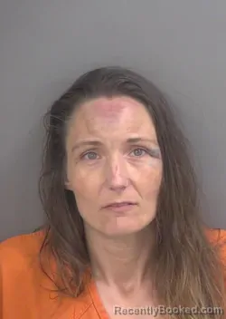 Mugshot of BRITTNEY ANN HERRERAVICTORES booked in Collier County, Florida on March 8, 2026