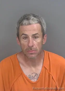 Mugshot of DUSTIN MARKWELL MOORE booked in Collier County, Florida on March 10, 2026