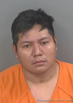 Mugshot of JUVENCIO HILARIO RAMIREZ-PEREZ booked in Collier County, Florida on March 12, 2026