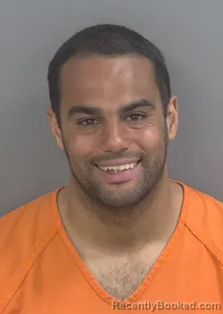 Mugshot of ANDY LUIS GARCIA booked in Collier County, Florida on March 16, 2026