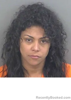 Mugshot of JENNIE JAVIER booked in Collier County, Florida on March 16, 2026