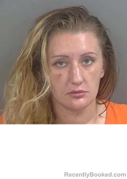 Mugshot of CHRISTINA NICOLE SANTACROSE booked in Collier County, Florida on March 17, 2026