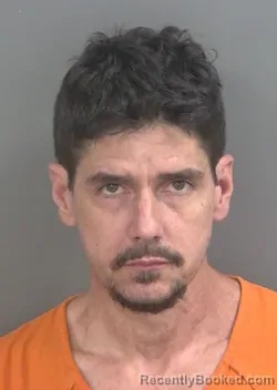 Mugshot of CRIT AARON WICKER booked in Collier County, Florida on March 18, 2026