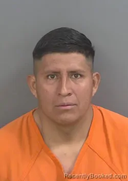 Mugshot of PEDRO MONTEROREYES booked in Collier County, Florida on March 20, 2026
