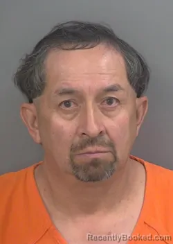 Mugshot of JESUS CAORONERO SANTIAGO booked in Collier County, Florida on March 24, 2026