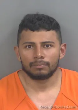 Mugshot of LEIDER ANTONIO ALCENDRA-GARCIA booked in Collier County, Florida on March 25, 2026