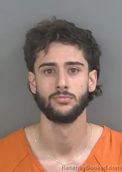 Mugshot of DANIEL ANGEL MARTINEZ booked in Collier County, Florida on March 25, 2026