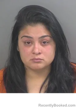 Mugshot of NATALIE DIAZ booked in Collier County, Florida on March 26, 2026