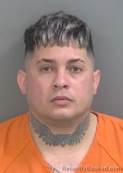 Mugshot of ARGEL OJEDALOBAINA booked in Collier County, Florida on March 29, 2026