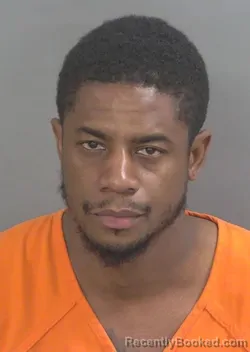 Mugshot of DAMANI JOVAUN FARQUHARSON booked in Collier County, Florida on April 21, 2026