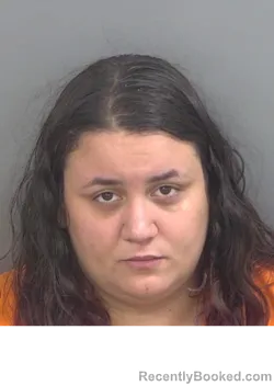 Mugshot of NYOMI MARES booked in Collier County, Florida on April 21, 2026