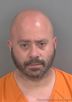 Mugshot of LUIS RAYMOND ACEVEDO booked in Collier County, Florida on April 25, 2026