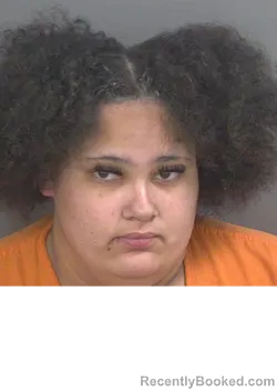 Mugshot of JADIA S GONZALES booked in Collier County, Florida on May 3, 2026
