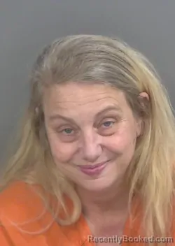 Mugshot of CHRISTINE ADAMO booked in Collier County, Florida on May 4, 2026