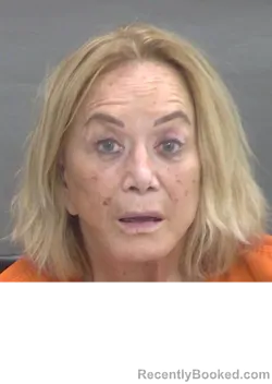 Mugshot of CAROL GLISSMAN VLACHOS booked in Collier County, Florida on May 7, 2026