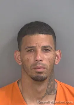 Mugshot of ALAIN SANTIAGO NODA booked in Collier County, Florida on May 7, 2026