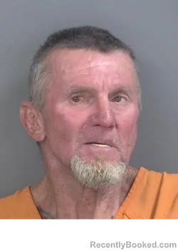 Mugshot of EUGENE FRED FARINEAU booked in Collier County, Florida on May 8, 2026