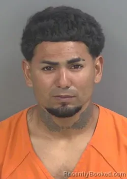 Mugshot of CRISTIAN JOSUE DIAZ-ALVARADO booked in Collier County, Florida on May 8, 2026