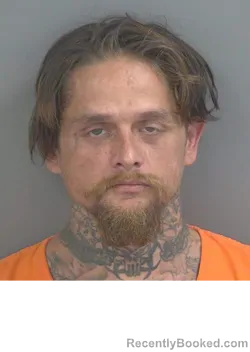 Mugshot of JUSTIN SNYDER booked in Collier County, Florida on May 9, 2026