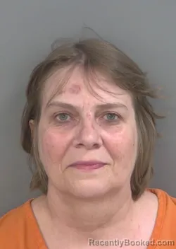 Mugshot of JULIA CAFFARELLA booked in Collier County, Florida on May 16, 2026