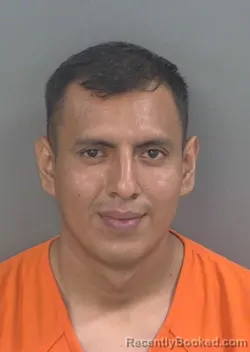 Mugshot of JELSIN ENMANUEL GARCIA-GOMEZ booked in Collier County, Florida on June 13, 2026