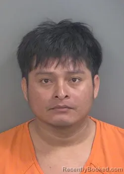 Mugshot of OSCAR HUMBERTO GUALNACHOC booked in Collier County, Florida on June 14, 2026