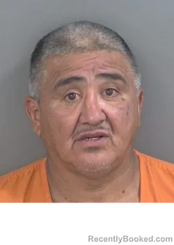 Mugshot of ALEJANDRO GARCIA booked in Collier County, Florida on June 20, 2026