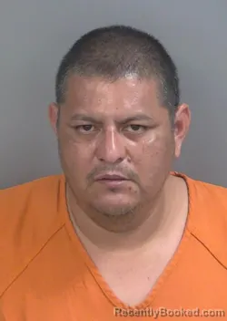 Mugshot of ISAIAS GONZALEZ RIVERA booked in Collier County, Florida on June 26, 2026