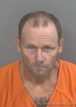 Mugshot of MICHAEL SHANE THOMPSON booked in Collier County, Florida on July 1, 2026