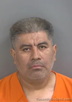Mugshot of CARLOS SANTIAGO booked in Collier County, Florida on July 6, 2026