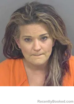 Mugshot of CRISTINA WIMMER booked in Collier County, Florida on July 7, 2026