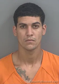 Mugshot of YORDAN QUINTANACARRILLO booked in Collier County, Florida on July 8, 2026