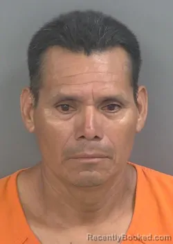Mugshot of NAZARIO ANDRES PEREZ-MORALES booked in Collier County, Florida on July 11, 2026