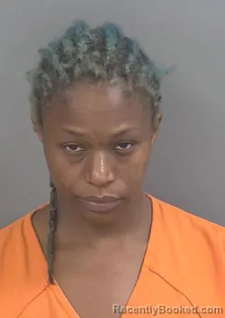 Mugshot of SHALENE CHARLES booked in Collier County, Florida on July 12, 2026