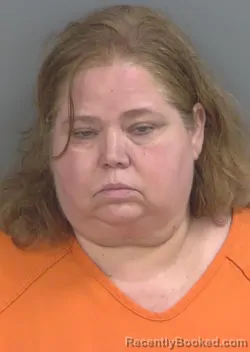 Mugshot of RACHEL YOUNG booked in Collier County, Florida on July 24, 2026