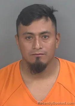 Mugshot of GUDELIO ELIU HERNANDEZ-PEREZ booked in Collier County, Florida on July 24, 2026