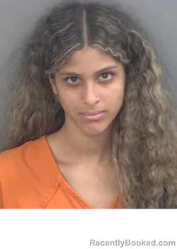 Mugshot of ELIZABETH PEREZ booked in Collier County, Florida on July 24, 2026