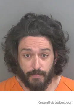 Mugshot of Stephen Christopher Rucco booked in Collier County, Florida on August 21, 2026