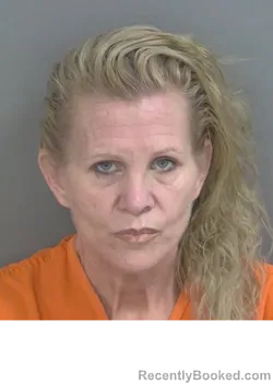 Mugshot of Cindy Mary Kolanovic booked in Collier County, Florida on August 26, 2026