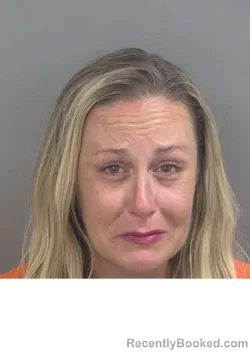 Mugshot of Kaysie Yvonne Kyrouac booked in Collier County, Florida on August 26, 2026