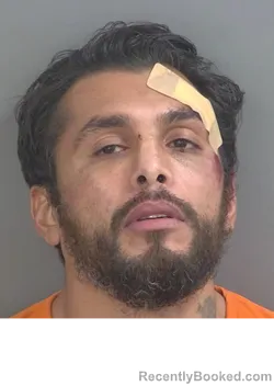 Mugshot of Jose Dejesus Ochoaceja booked in Collier County, Florida on August 28, 2026
