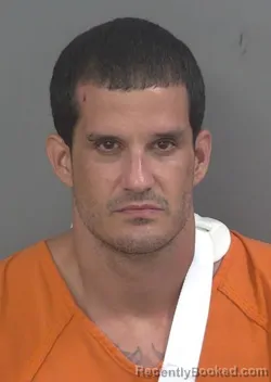 Mugshot of Dustin Peter Winters booked in Collier County, Florida on August 29, 2026