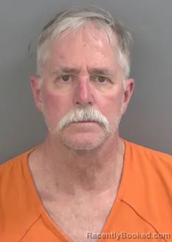 Mugshot of Mark Kevin London booked in Collier County, Florida on August 30, 2026
