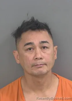Mugshot of Christopher Casugbo Vega booked in Collier County, Florida on September 1, 2026
